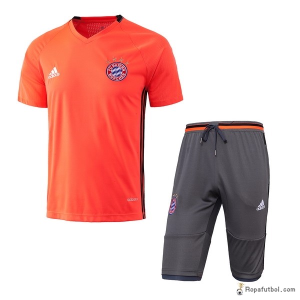 Camiseta Entrenamiento Bayern de Múnich Conjunto Completo 2017/18 Naranja